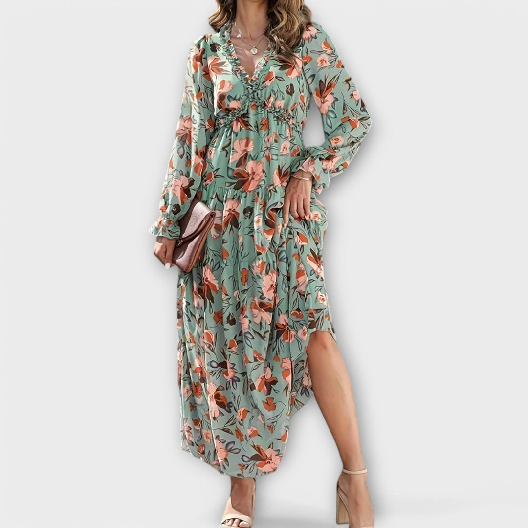 Helen | Boho-Chic Maxi Kjole