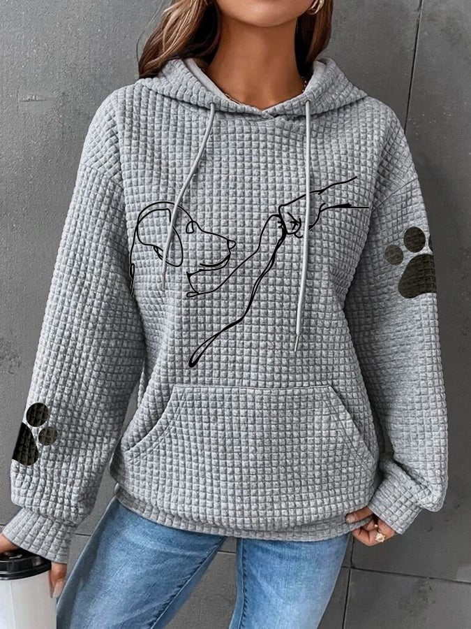 Frida | Stilfuld Hoodie til Hundelskere