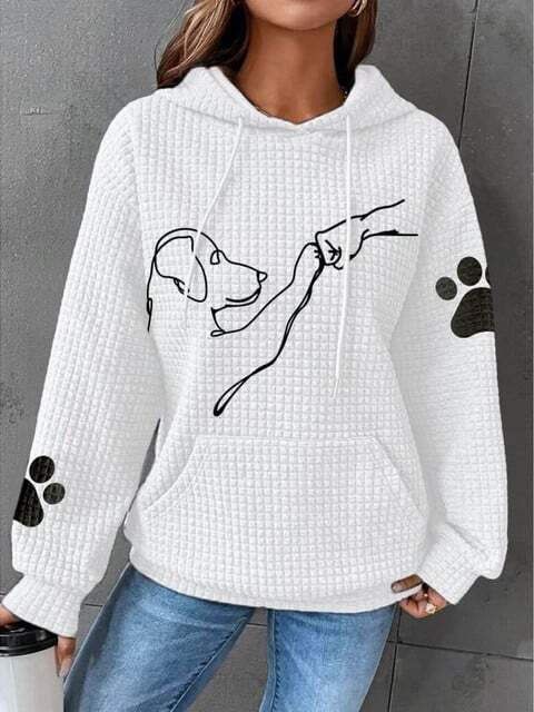 Frida | Stilfuld Hoodie til Hundelskere