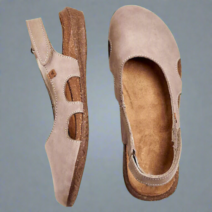 Karla | Stilfulde Velcro Sandaler for Komfort