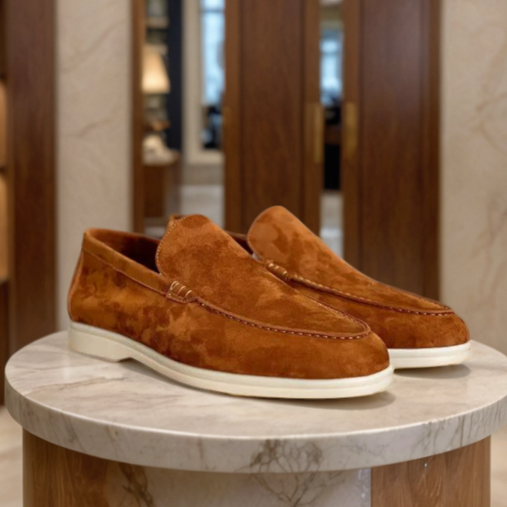 Morten | Stilfulde Ruskindsloafers