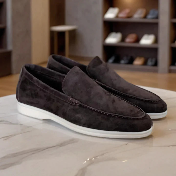 Morten | Stilfulde Ruskindsloafers