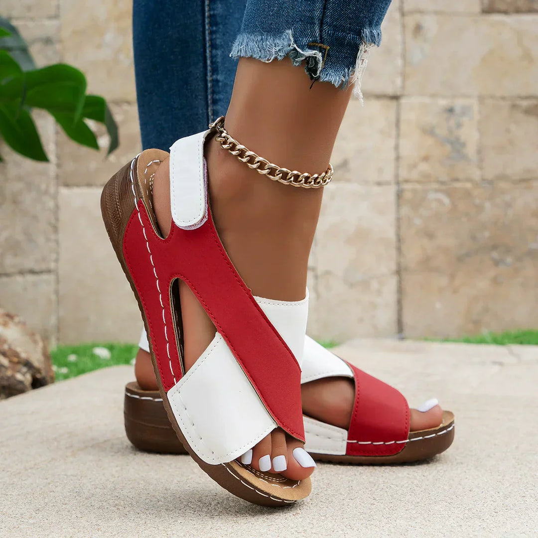 Klara | Stilfulde Slingback Sandaler for Komfort