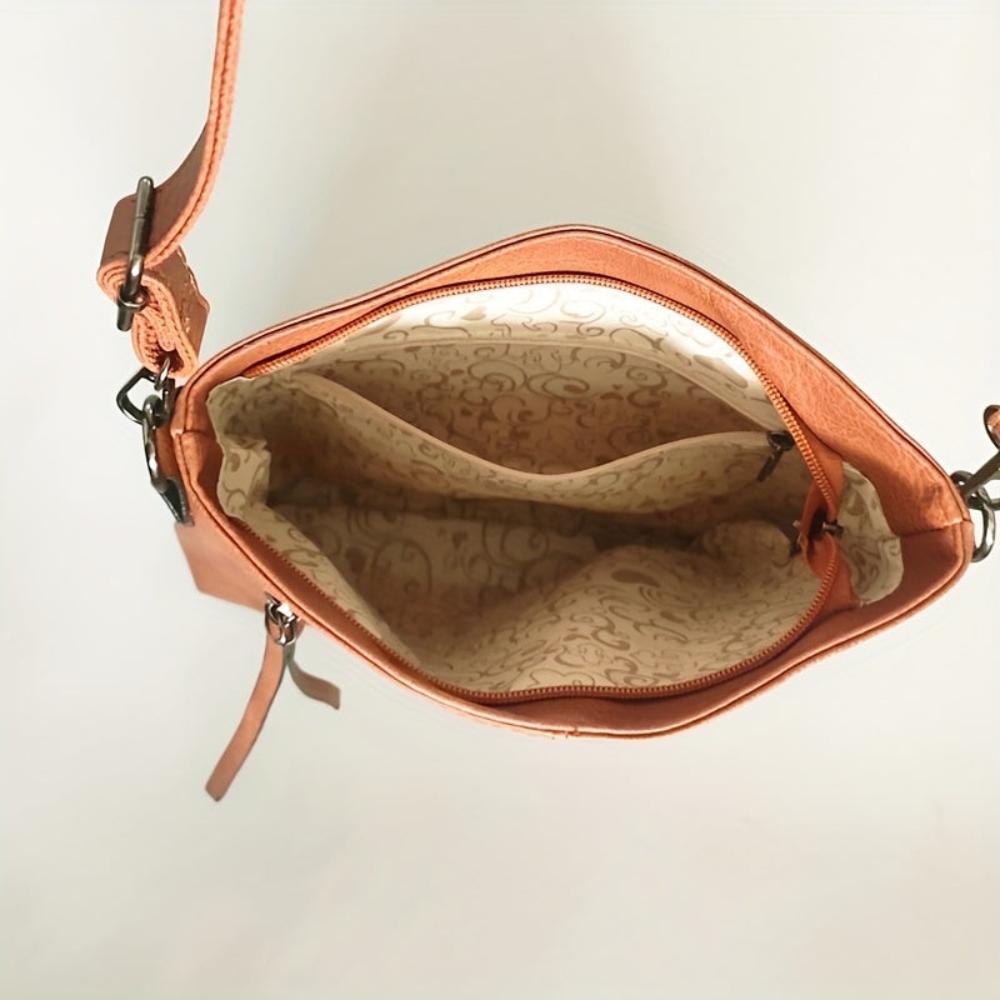 Lena | Vintage Square Shoulder Bag