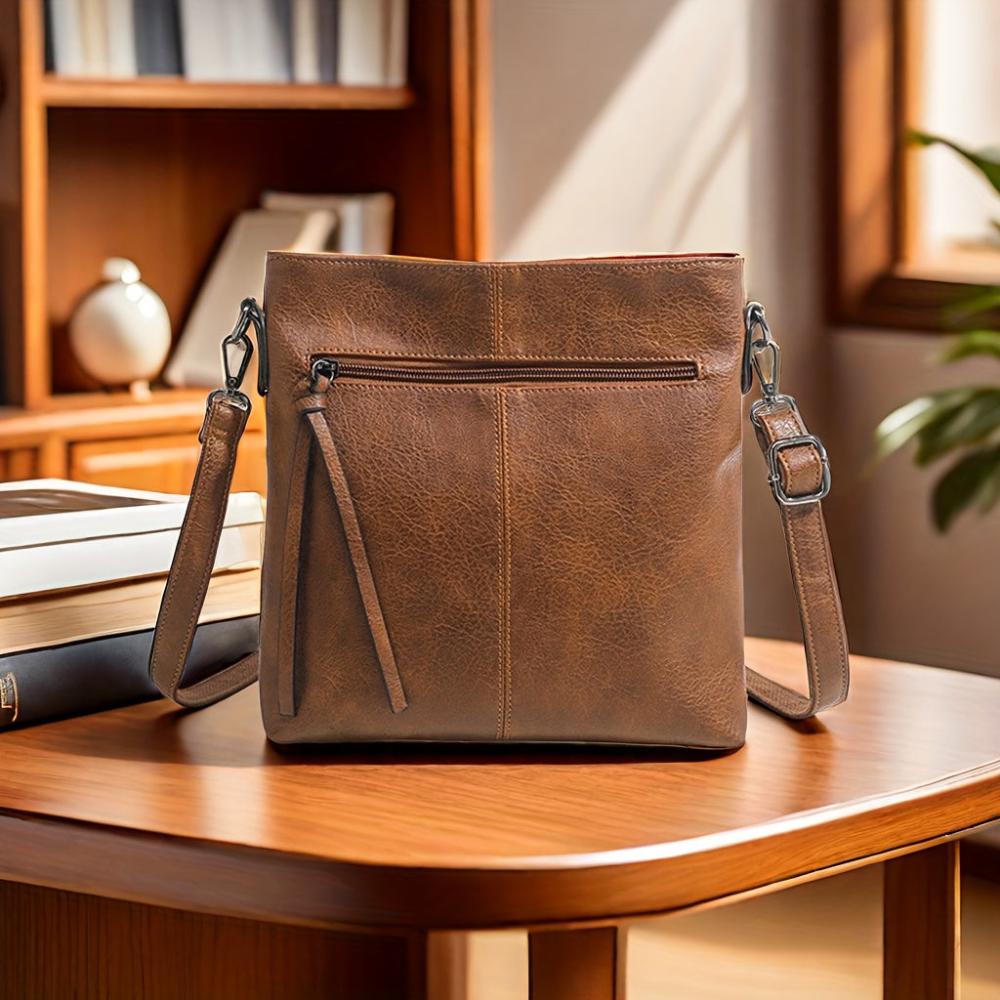 Lena | Vintage Square Shoulder Bag