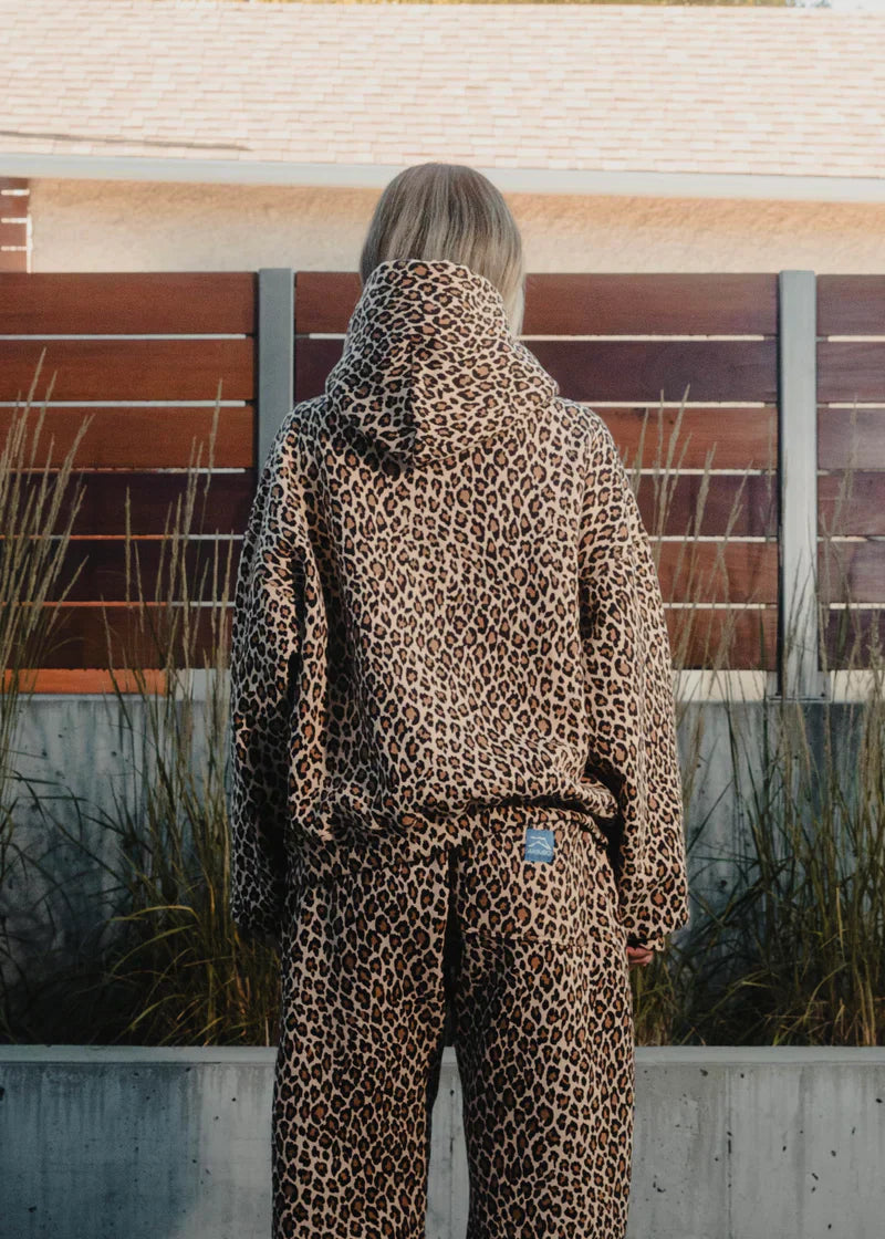 Marc | Leopard Print Hoodie Sæt