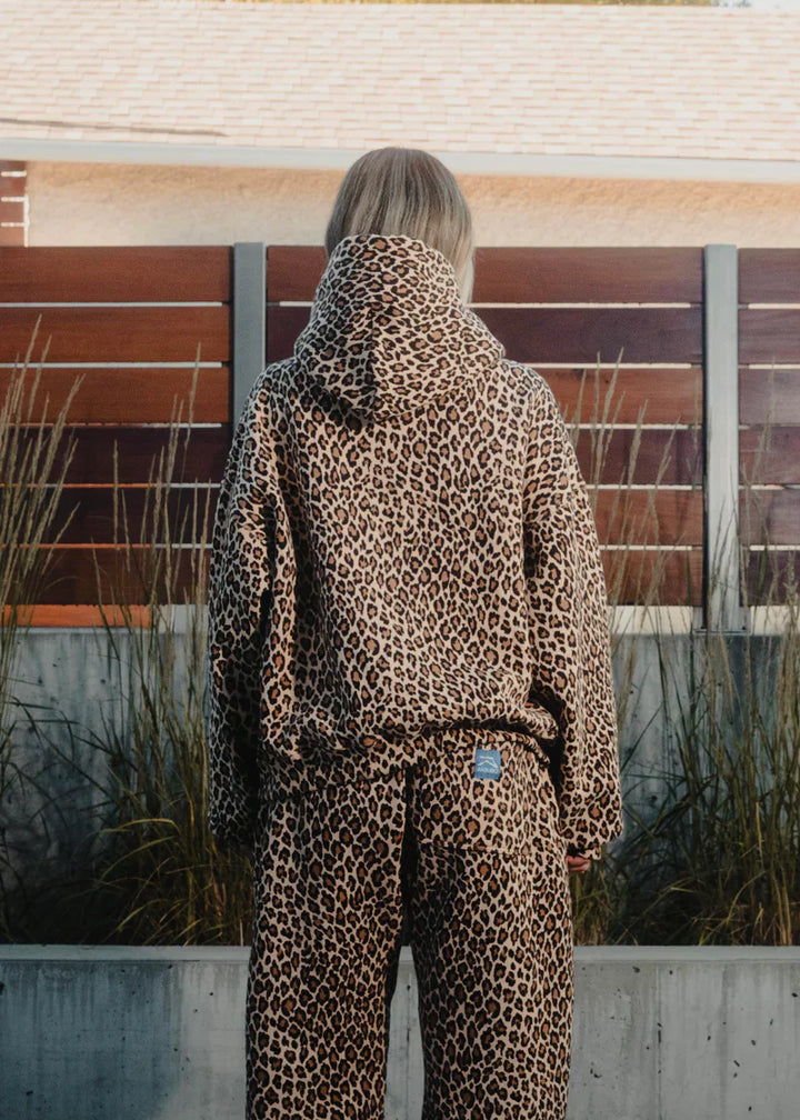 Marc | Leopard Print Hoodie Sæt