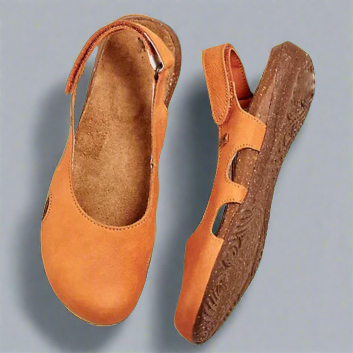 Karla | Stilfulde Velcro Sandaler for Komfort