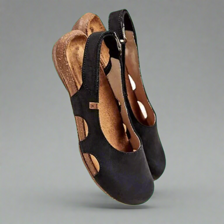 Karla | Stilfulde Velcro Sandaler for Komfort