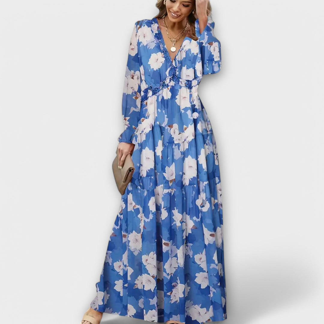 Helen | Boho-Chic Maxi Kjole