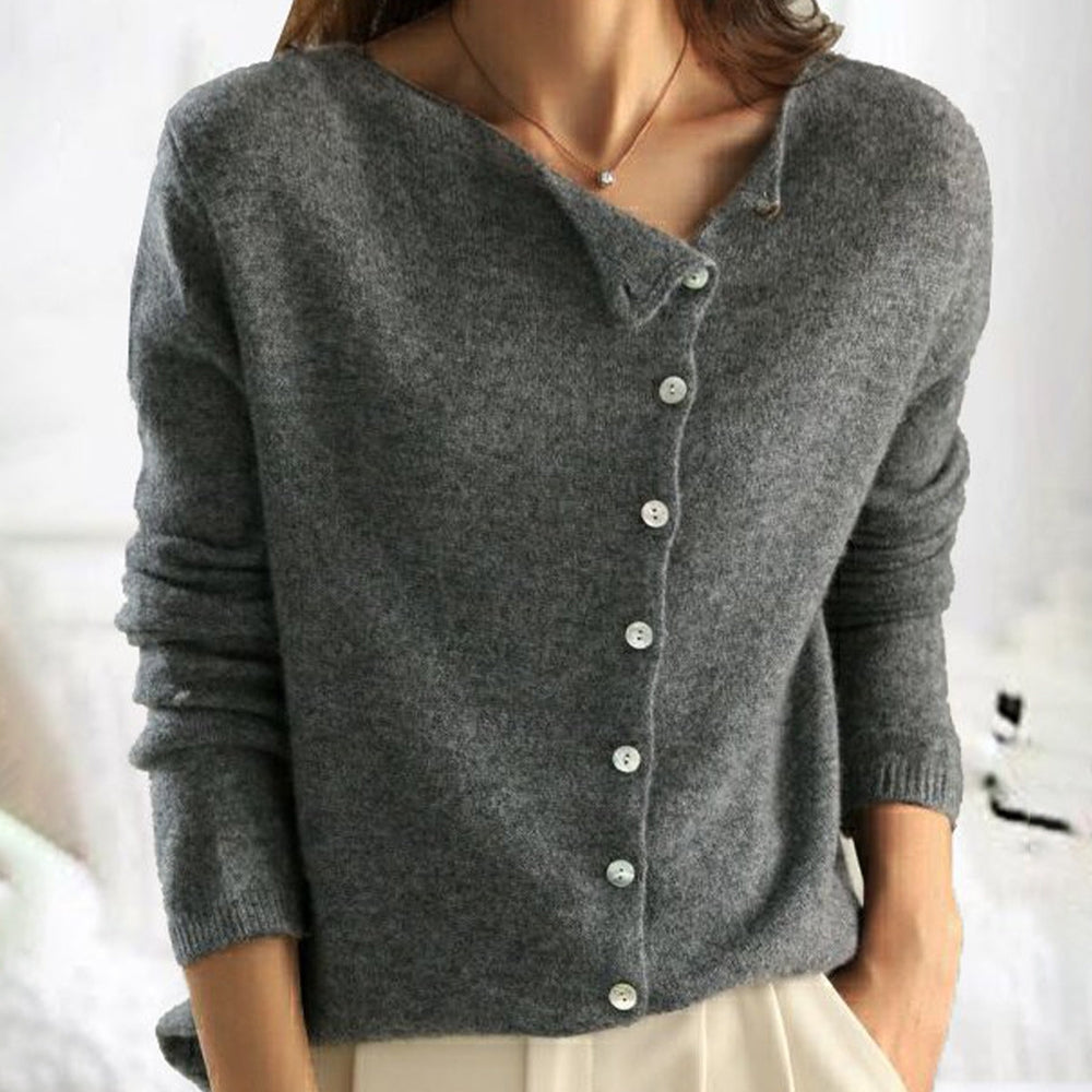 Camille™ – Elegant cardigan i uld - Elle Copenhagen