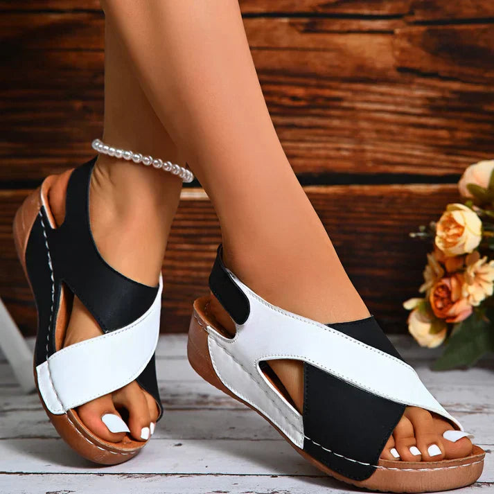 Klara | Stilfulde Slingback Sandaler for Komfort