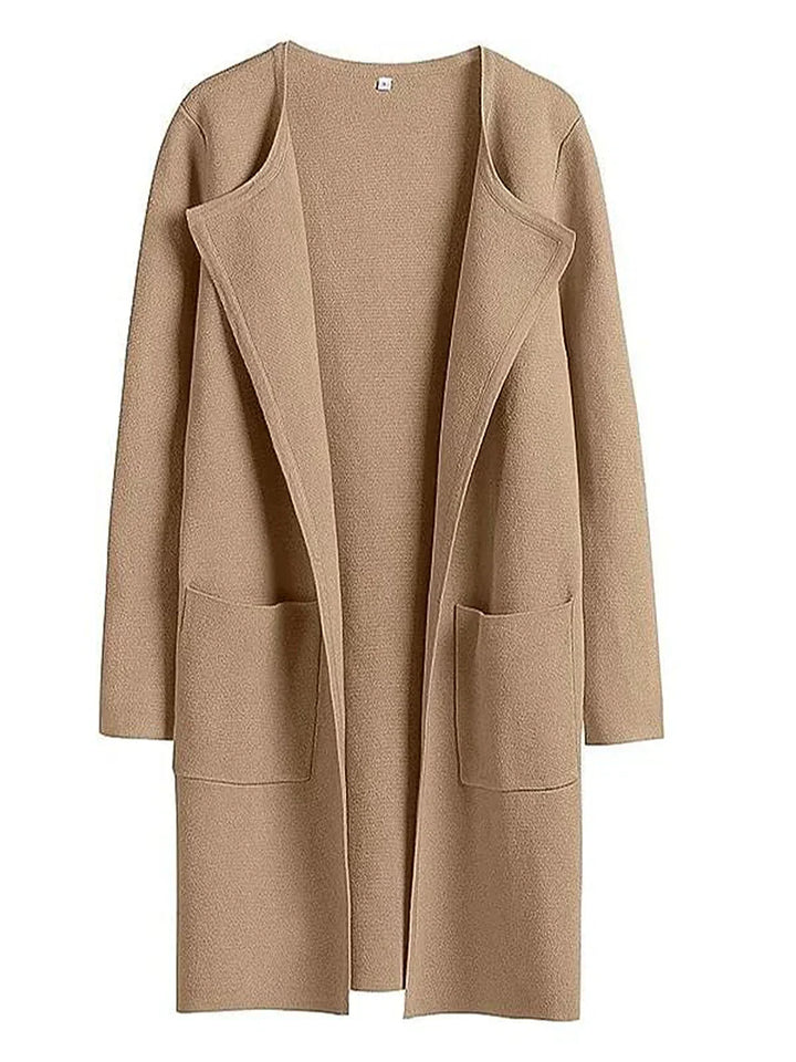 Elfriede | Elegant og Sofistikeret Lang Frakke