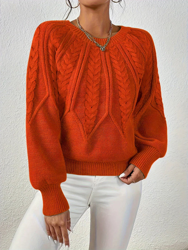 Emilie™ - Casual Elegant Kabelstrik Sweater