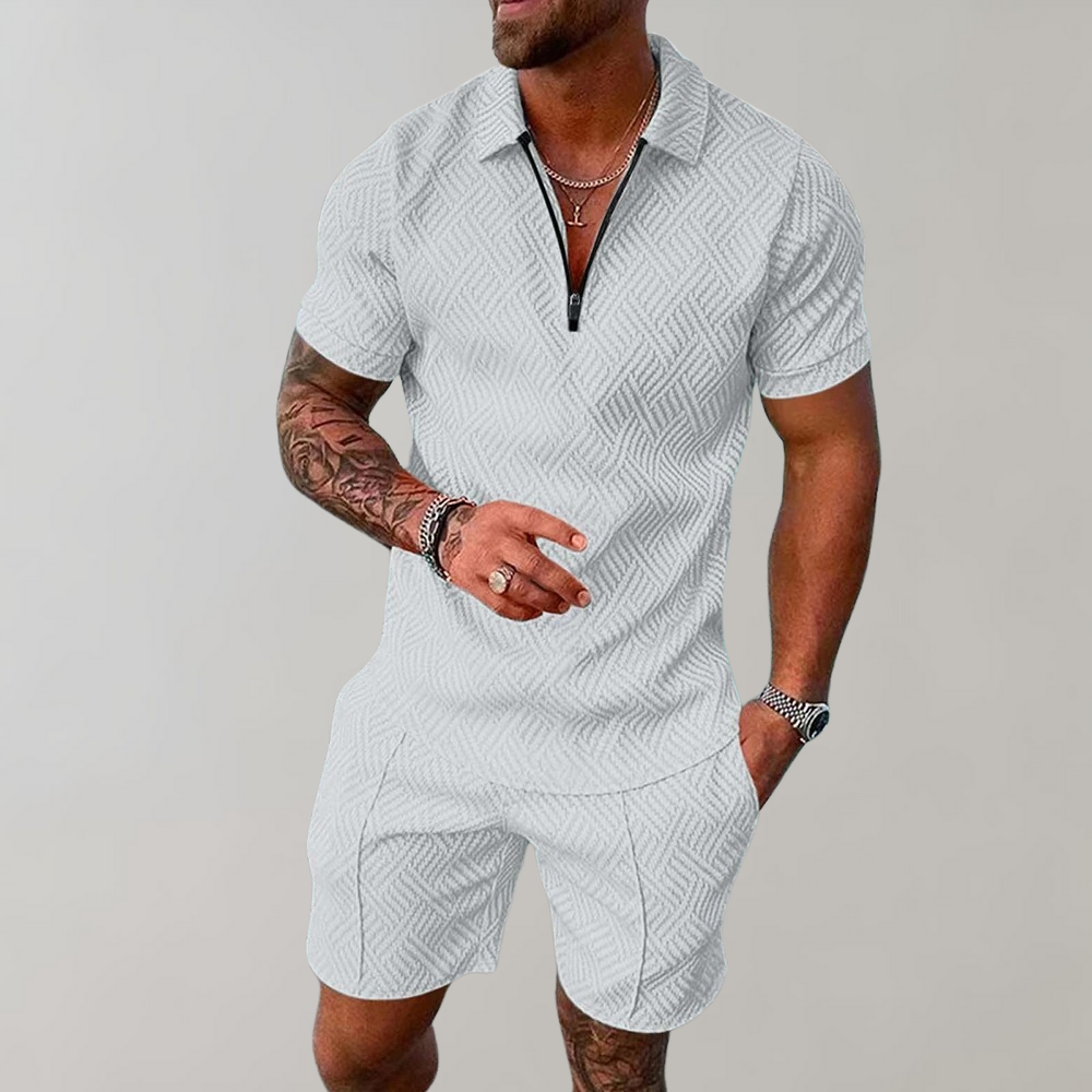 Hemming | Stilfuld Kortærmet Zip Polo Romper