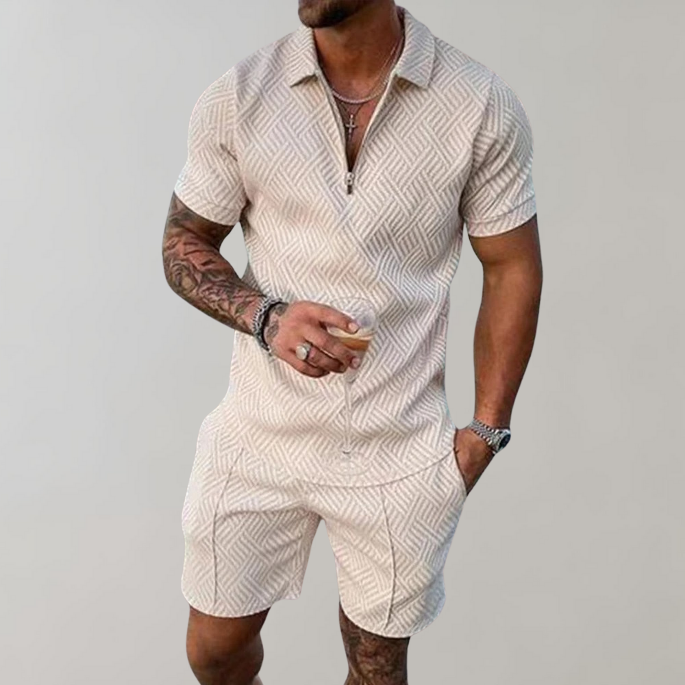 Hemming | Stilfuld Kortærmet Zip Polo Romper