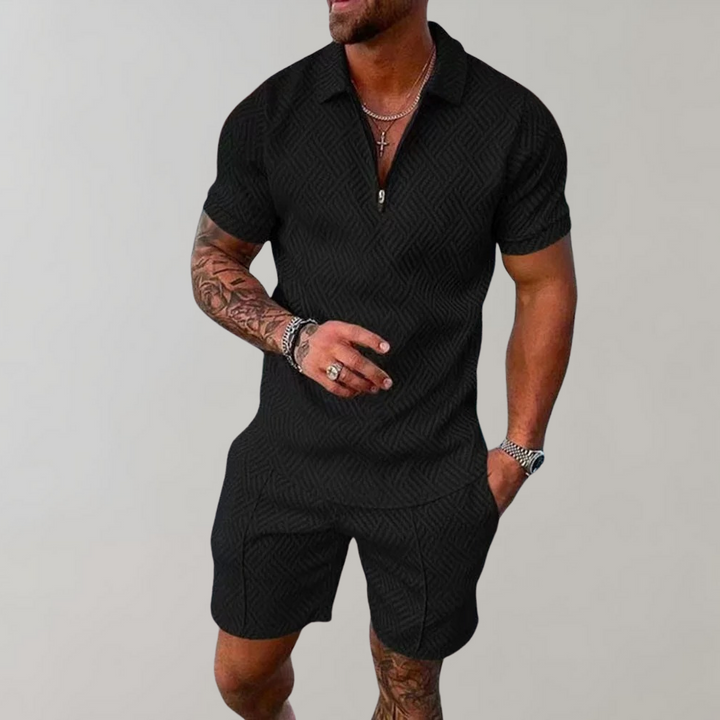 Hemming | Stilfuld Kortærmet Zip Polo Romper