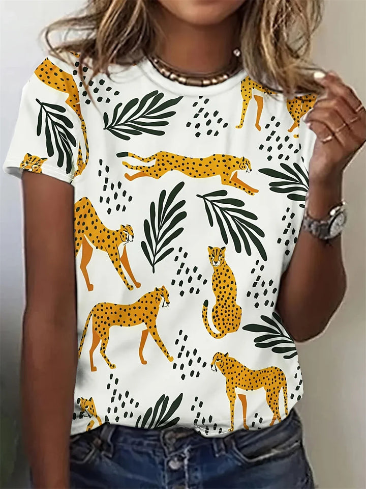 Hanne | Stilfuld T-shirt med Hundemotiv