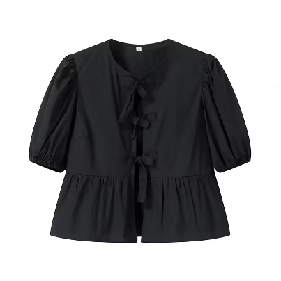 Angelica - Puff Sleeve Blouse - Elle Copenhagen