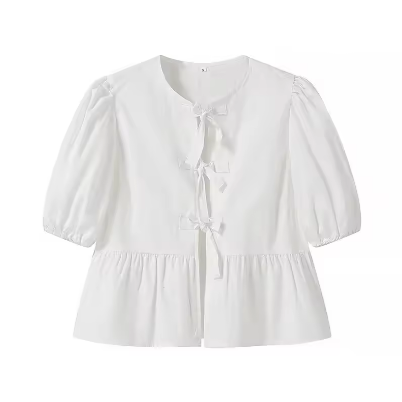 Angelica - Puff Sleeve Blouse - Elle Copenhagen