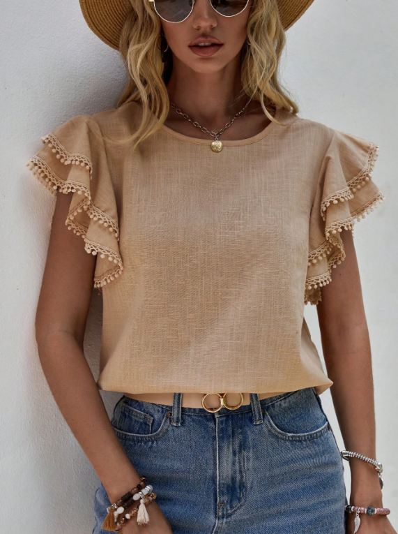 Elizabeth - Linen Blouse - Elle Copenhagen