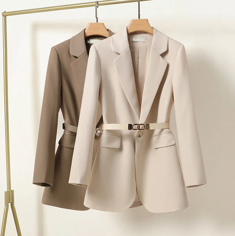 Ellen | Stilfuld Bælte Blazer
