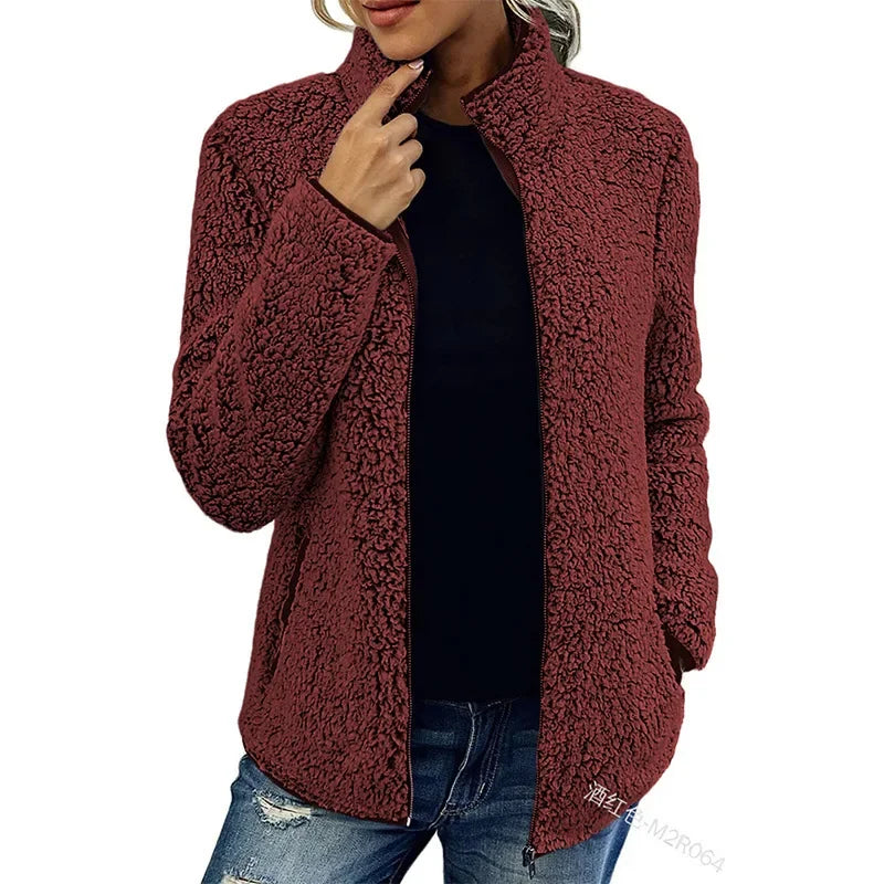 Silvia™ -  Trendy og varm fleecevest - Elle Copenhagen