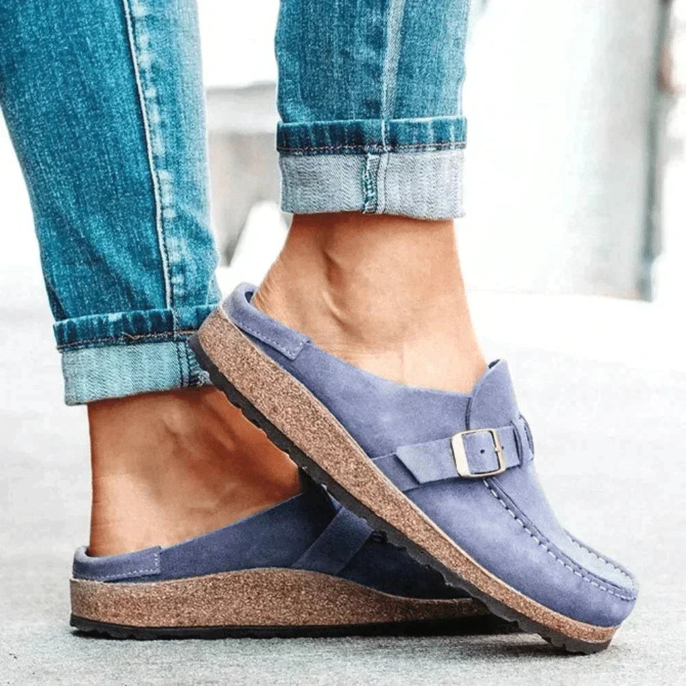 Gabrielle | Stilfulde loafers med spænde