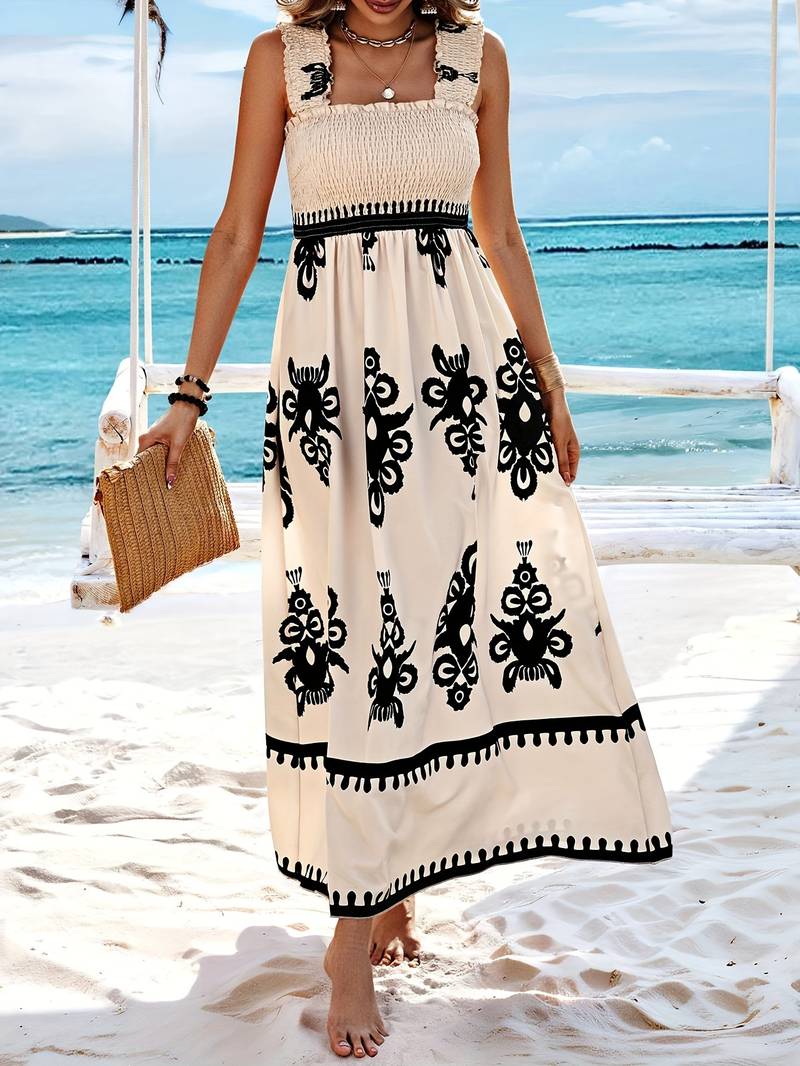 LIVY - Desert Breeze Maxi Dress. - Elle Copenhagen