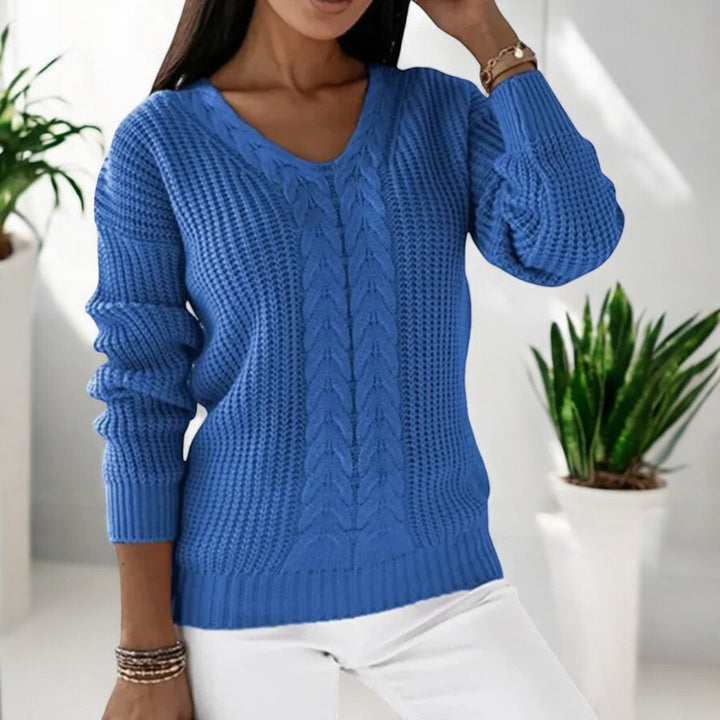 Elin – Klassisk Strikket Sweater