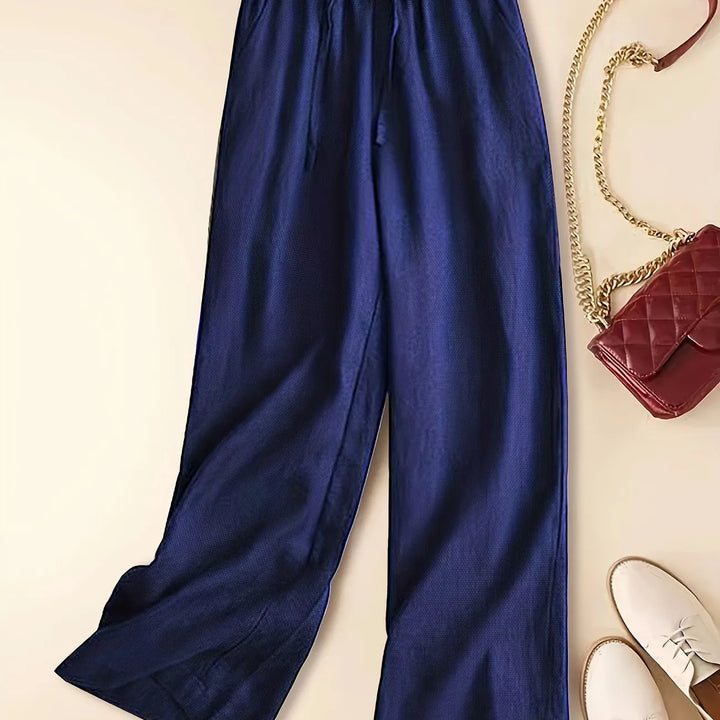 Tina - Relaxed Linen Pants - Elle Copenhagen