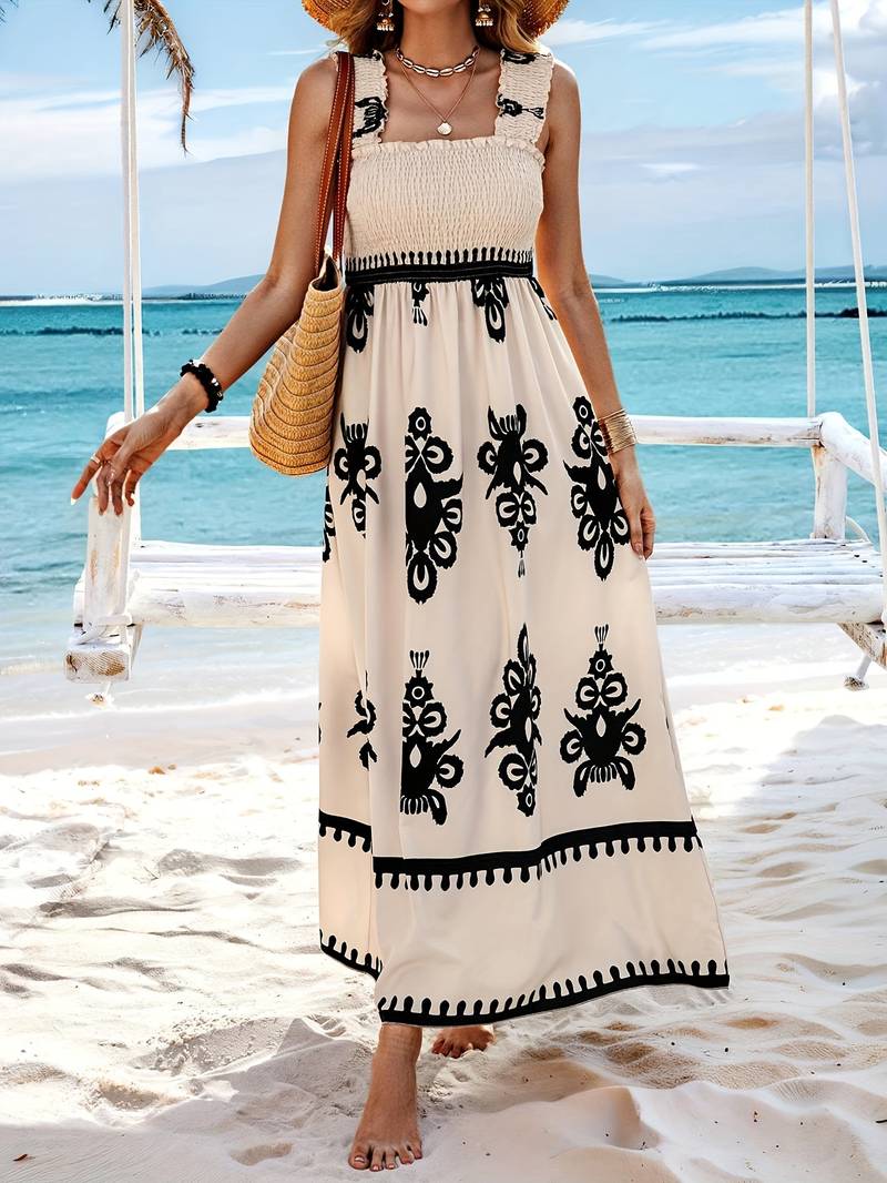 LIVY - Desert Breeze Maxi Dress. - Elle Copenhagen