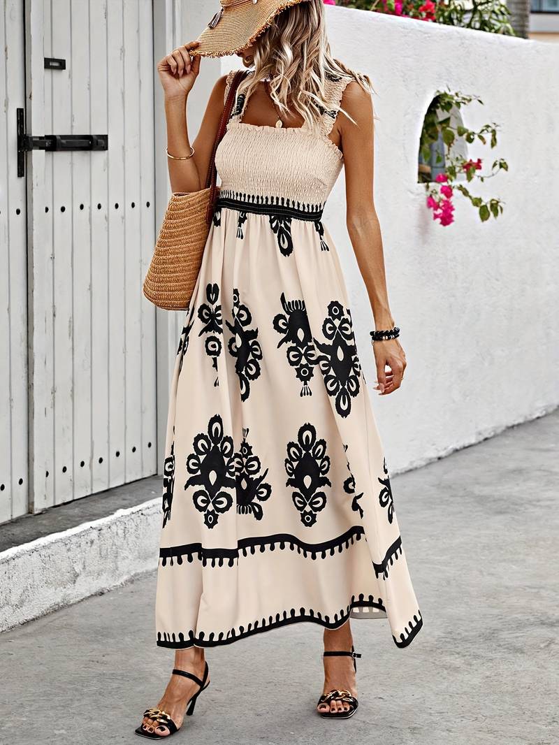 LIVY - Desert Breeze Maxi Dress. - Elle Copenhagen