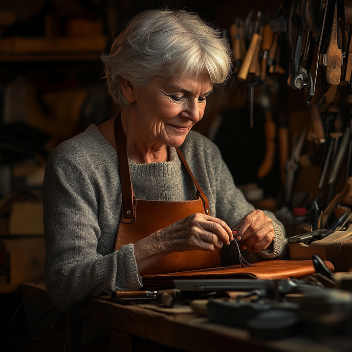 Lena | Vintage Square Shoulder Bag