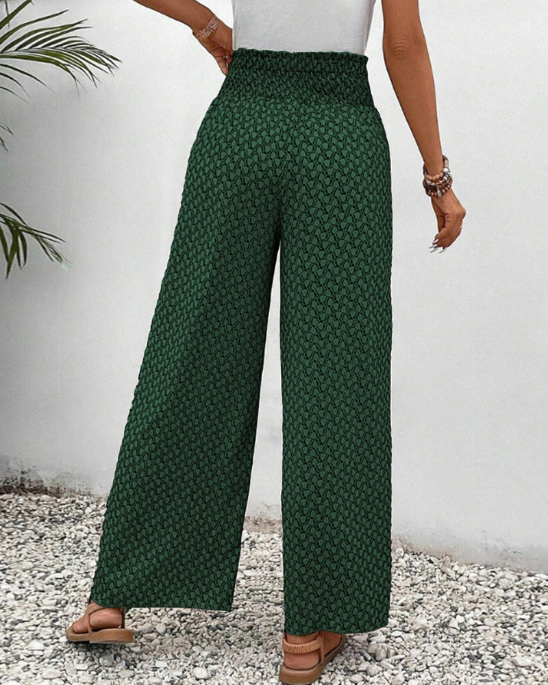 LUNARA™ - WOMEN'S WIDE-LEG TROUSERS - Elle Copenhagen