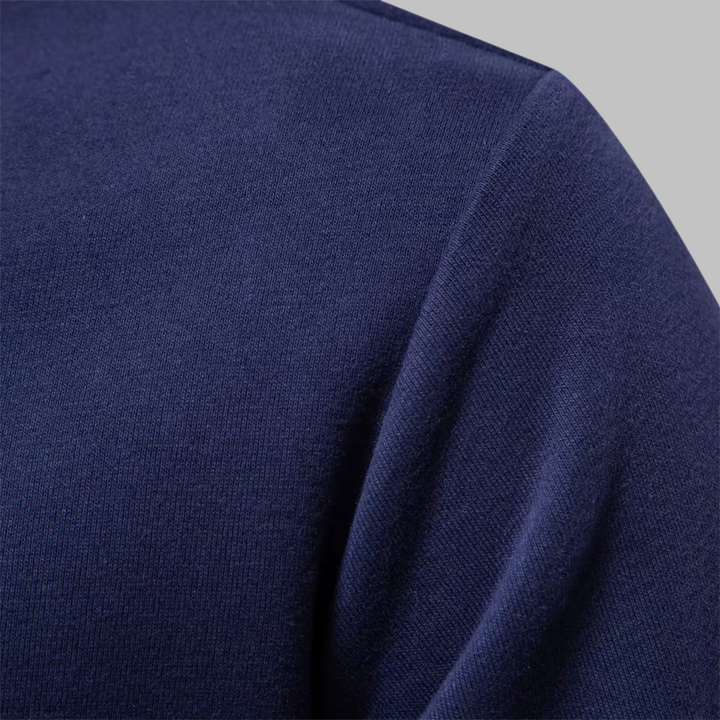 Style™ | Stilfuld afslappet polosweatshirt