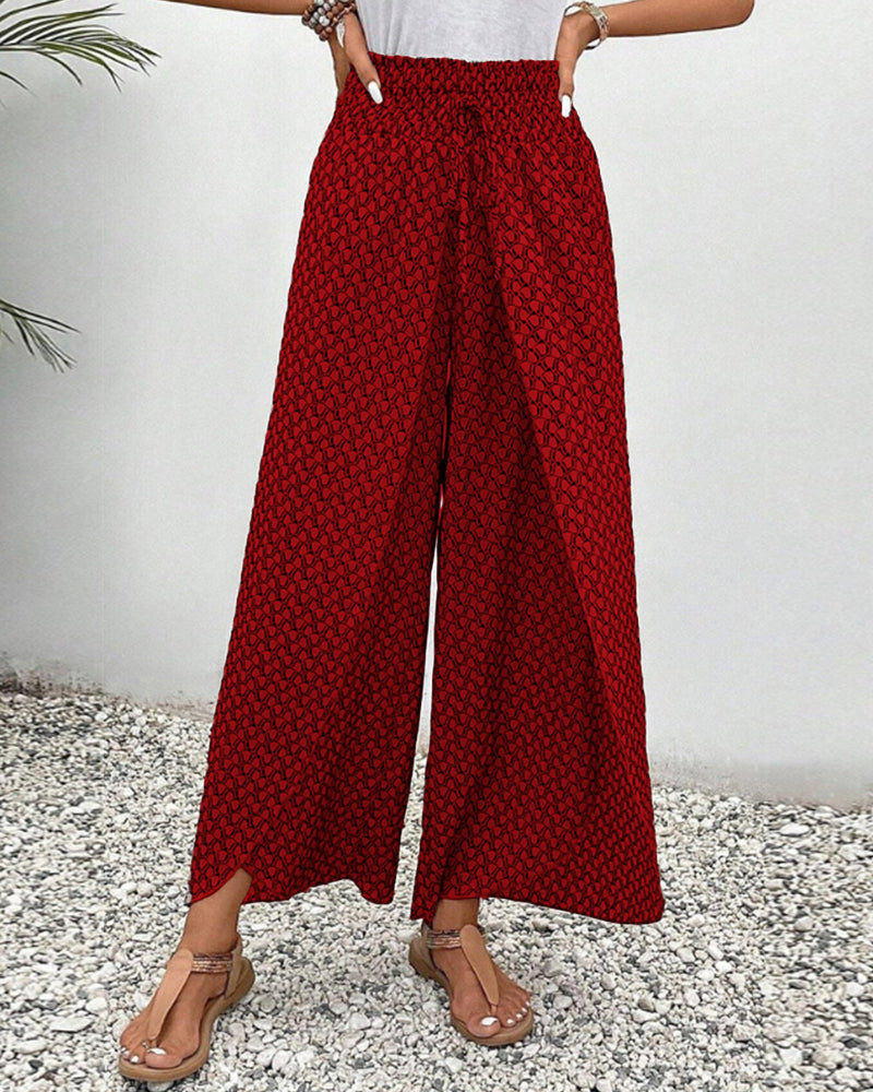 LUNARA™ - WOMEN'S WIDE-LEG TROUSERS - Elle Copenhagen