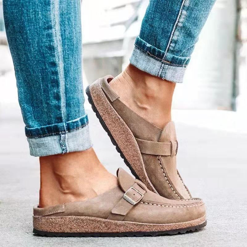Gabrielle | Stilfulde loafers med spænde